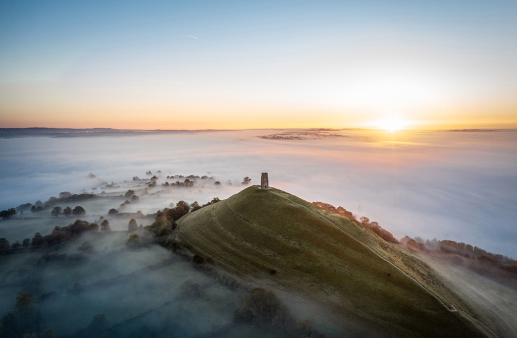 Glastonbury Tor in Somerset