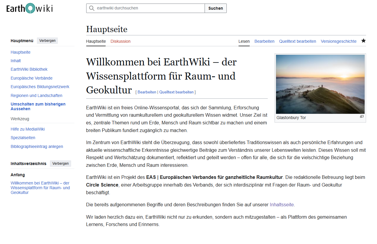 EarthWiki online